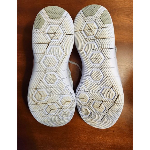 Nike Womens Flex Contact 908995-006 Gray Running Shoes Sneakers Size 9 Very Nice - Picture 7 of 8